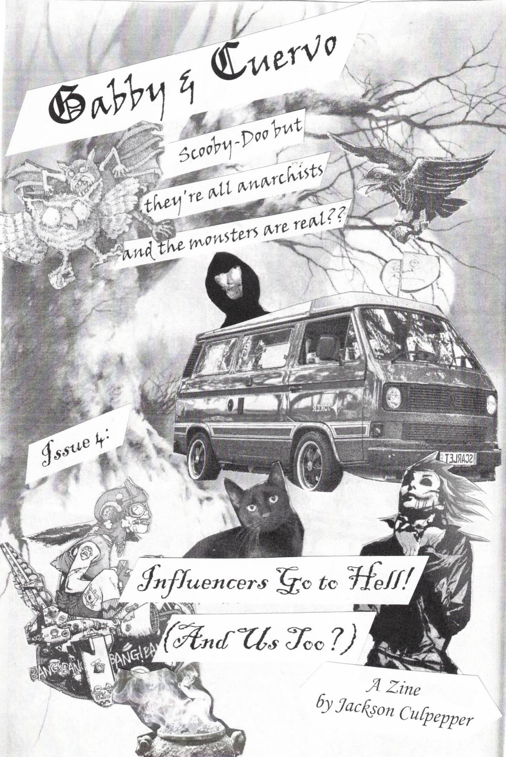 collage zine cover